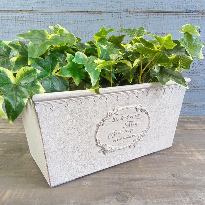 ガーデニング雑貨 植木鉢 プランター 樹脂ポット プラスチック鉢 鉢 鉢カバー ガーデン雑貨 ガーデニング 雑貨 アンティーク ナチュラル おしゃれ かわいい FLOWER2 ミュルティコロールワイド YZ-MS736-80