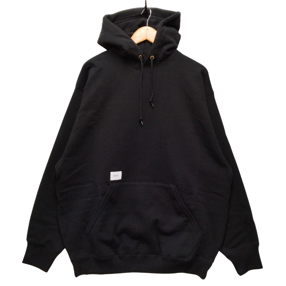 トップス WTAPS 24AW SIGN HOODY COTTON BLACK 03 WTAPS 24AW SIGN HOODY COTTON BLACK 03