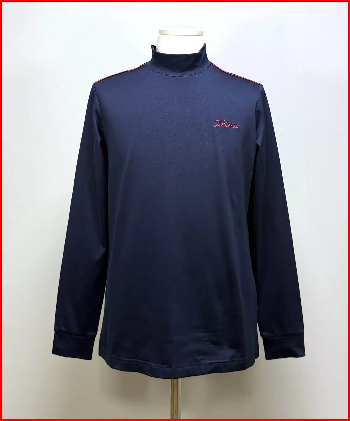 タイトルリスト/ポリマテリアル 長袖 ハーフポーラー/ 95 サイズ/鼻用レリーフ ( D ー 84 ）