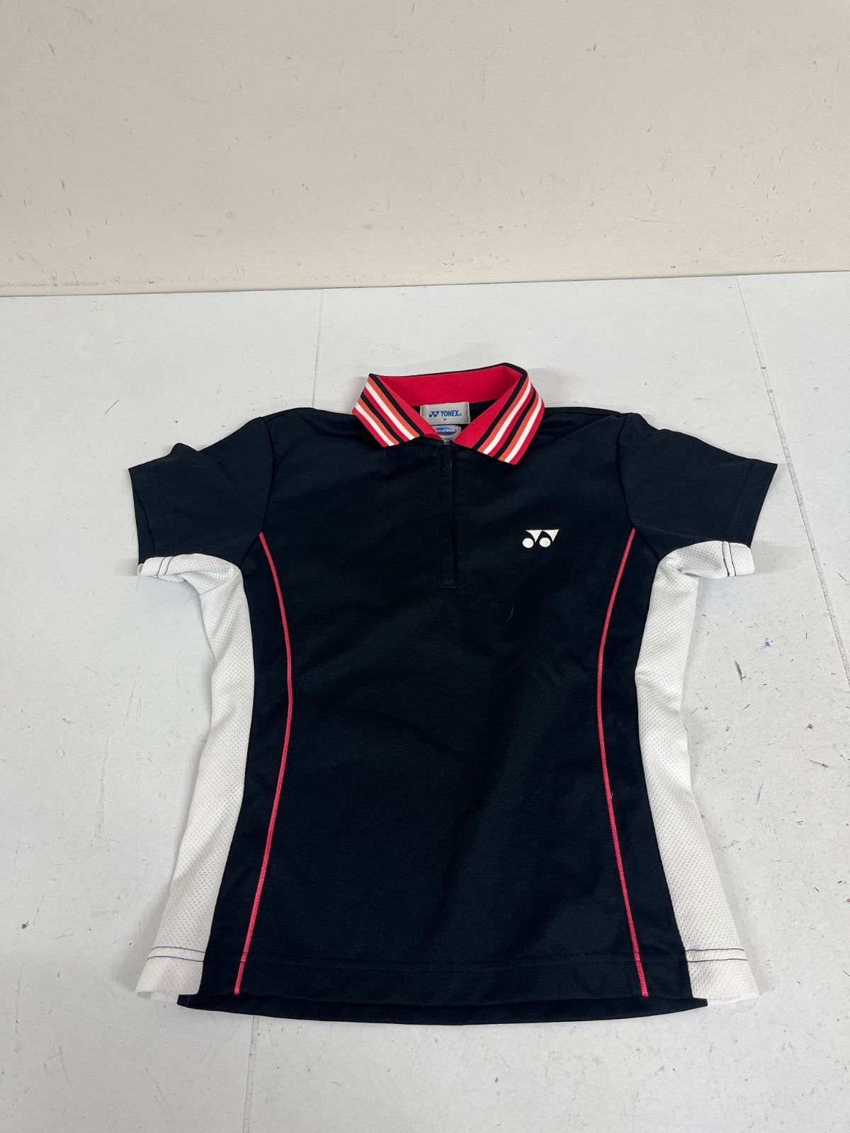 送料無料 YONEX VERYCOOL ヨネックス 半袖Tシャツ ハーフジップ