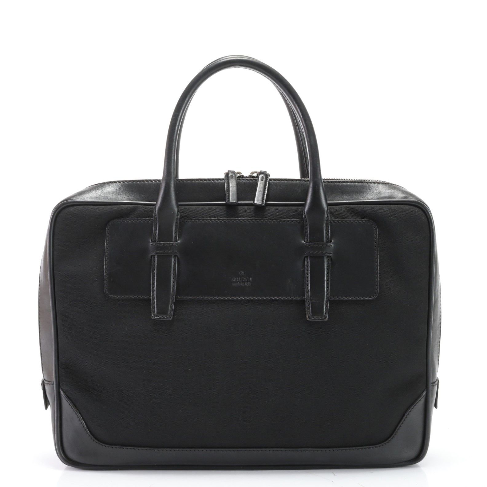 美品✨GUCCI グッチ　ビジネスバッグ　101666 ブラック　レザー 美品 グッチ 101666 212792 レザー ビジネス バッグ 書類鞄 ブリーフ