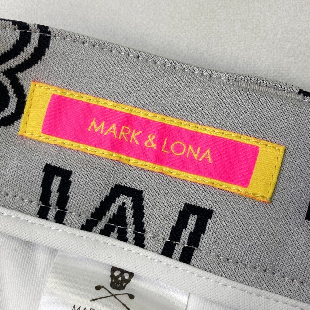 サイズ：48 MARK&LONA マークアンドロナ ; ストレッチパンツ ロゴ総柄