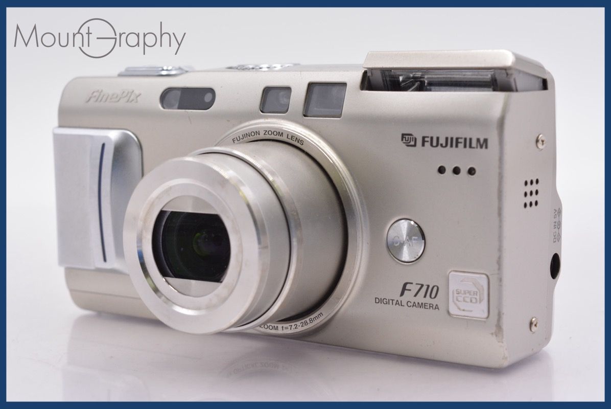 【ジャンク】 フジフィルム　FinePix F710　コンパクトデジタルカメラ ジャンク】1100円 富士フィルム Finepix F710 動作検証・作例