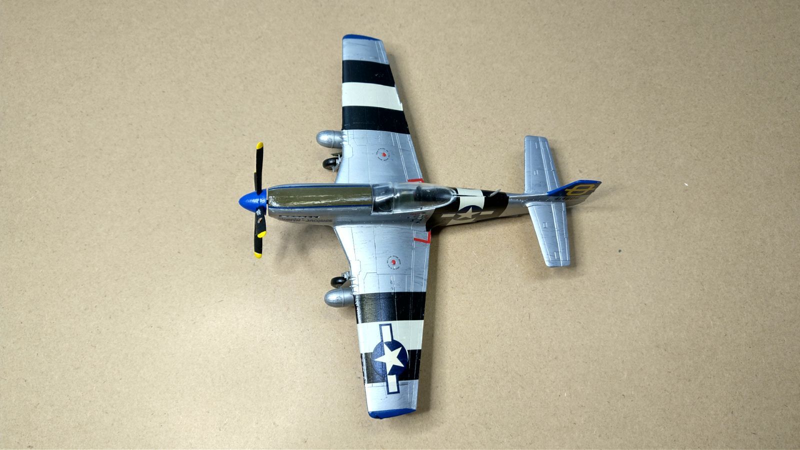 1/72 P-51D ムスタング戦闘機（完成品） - メルカリ