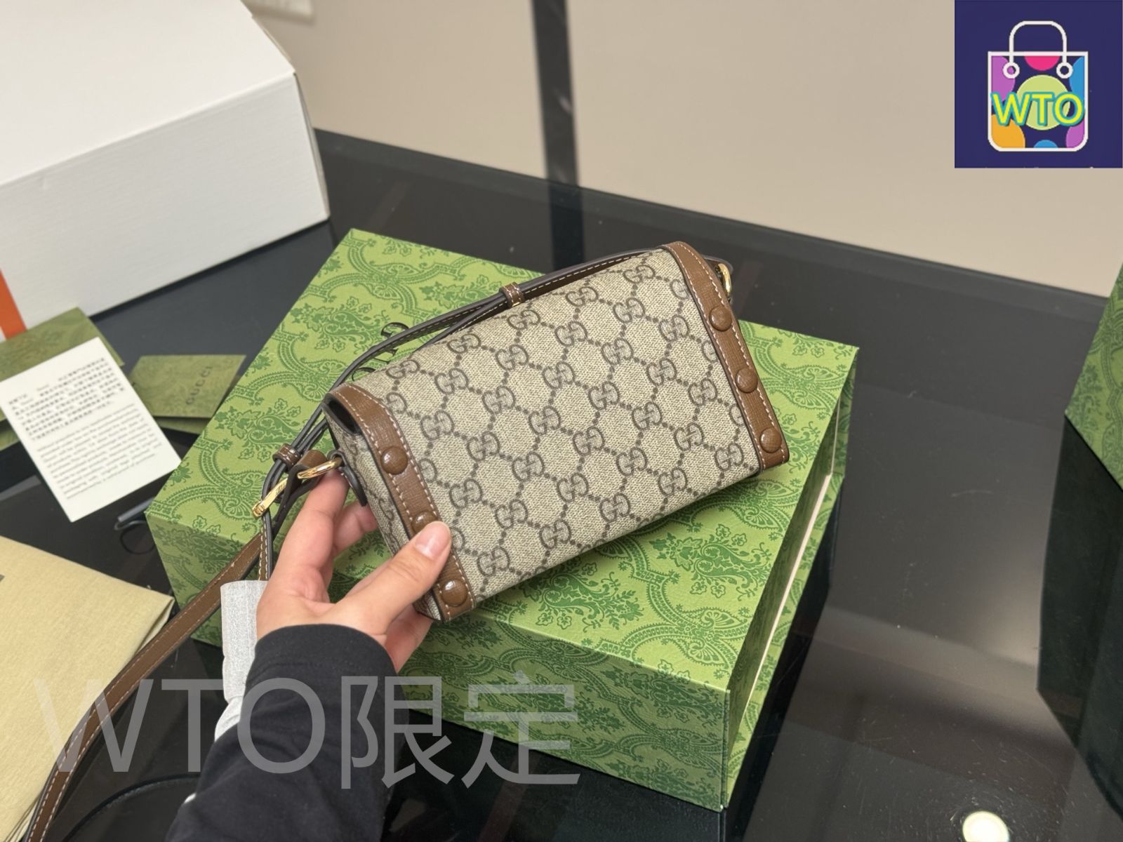 バッグ you グッチ ホースビット 1955〕スモール ショルダーバッグ