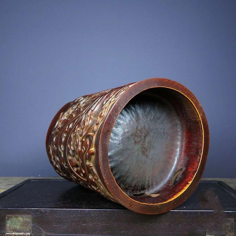 竹 彫り 龍鳳 筆箱 書道具 文房具 工芸品美術品 置物 竹 彫り 龍鳳 筆箱 書道具 文房具 工芸品美術品 置物 - メルカリ