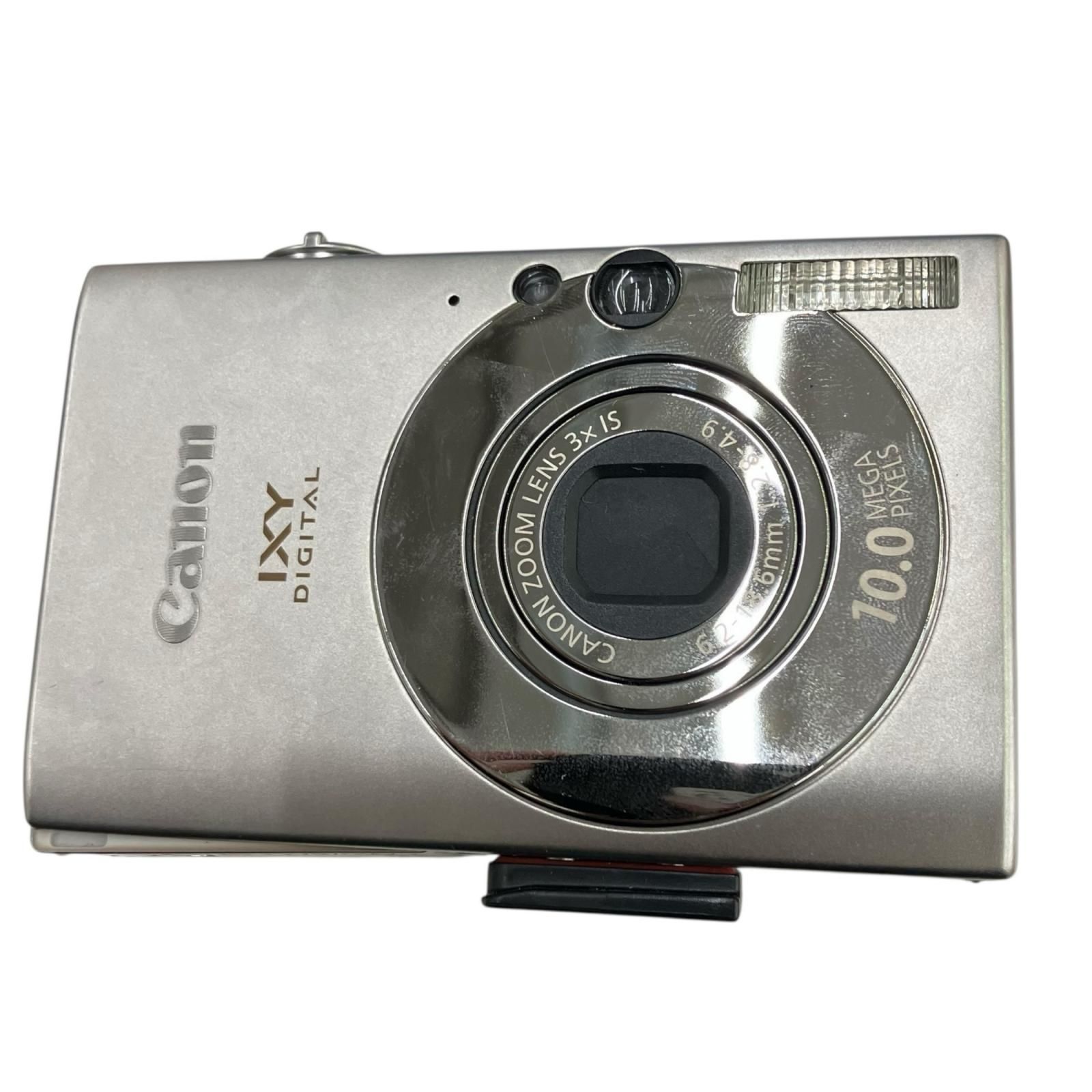 186000 動作未 canon キャノン デジタルカメラ IXY DIGITAL 25IS シルバー