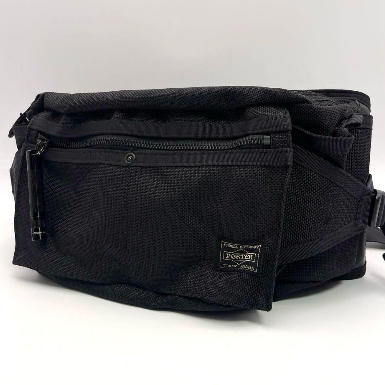 美品】PORTER ヒート ボディーバッグ ショルダーバッグ 黒 - メルカリ