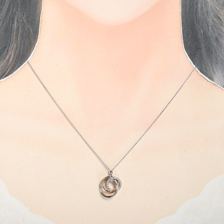 TIFFANY&Co. ティファニー ネックレス トリプル インター