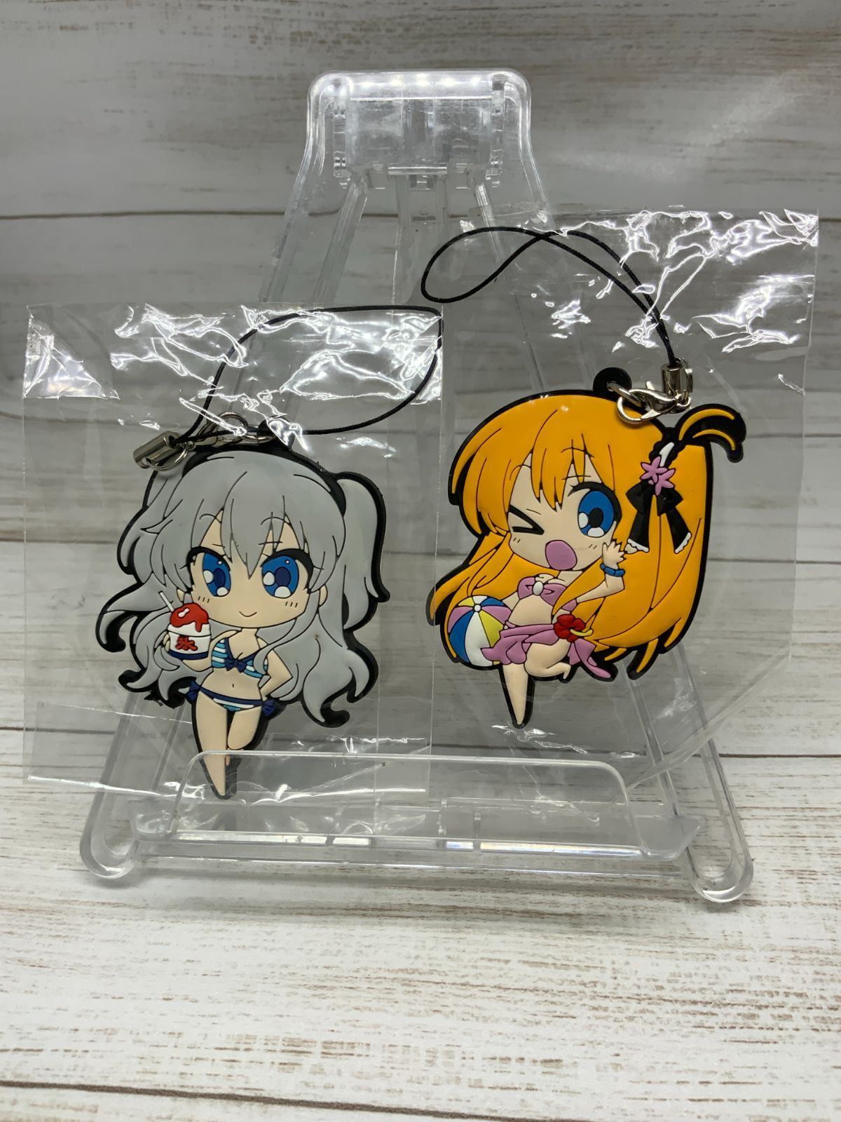 Charlotte ラバーストラップ　西森柚咲　ラバーストラップ Charlotte(シャーロット) ラバーストラップ 友利奈緒＆西森柚咲 - メルカリ