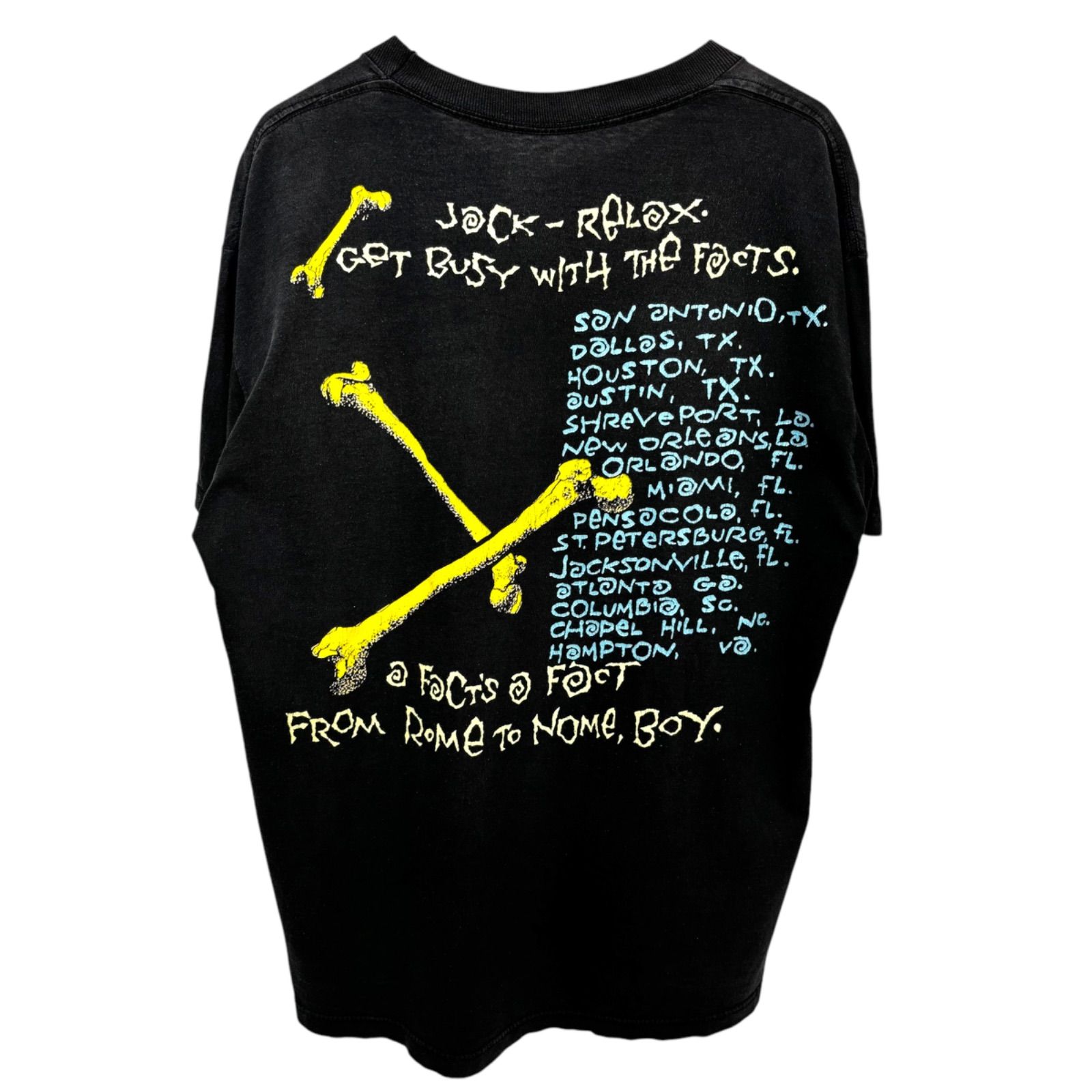 Special】 90s RUSH ROLL THE BONES Band T-Shirt 90年代