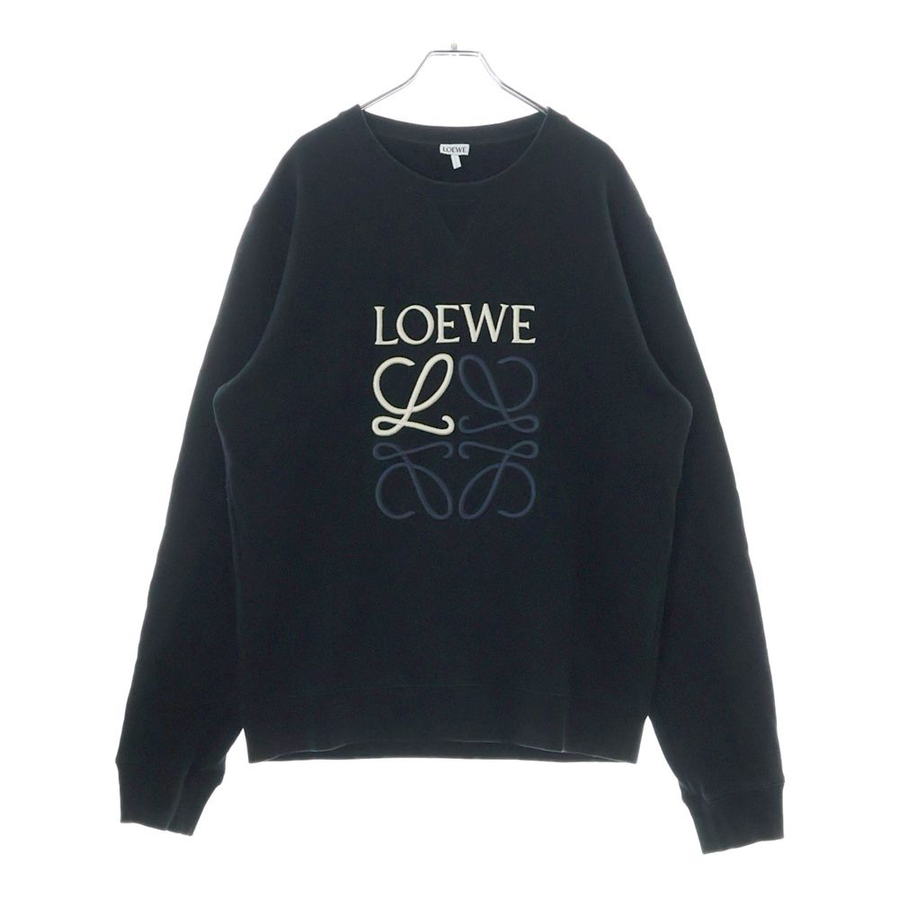 LOEWE ロエベ アナグラム スウェット トレーナー 刺繍 LOEWE (ロエベ) 21AW Embroidered Sweatshirt in Cotton