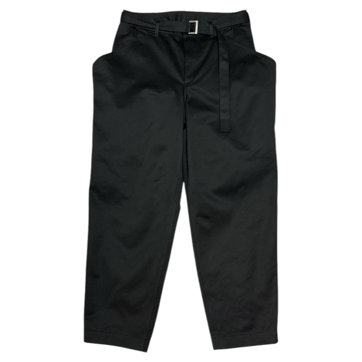 【美品】sacai Belted Cotton Chino Trouser sacai 25SS Belted Cotton Chino Trouser