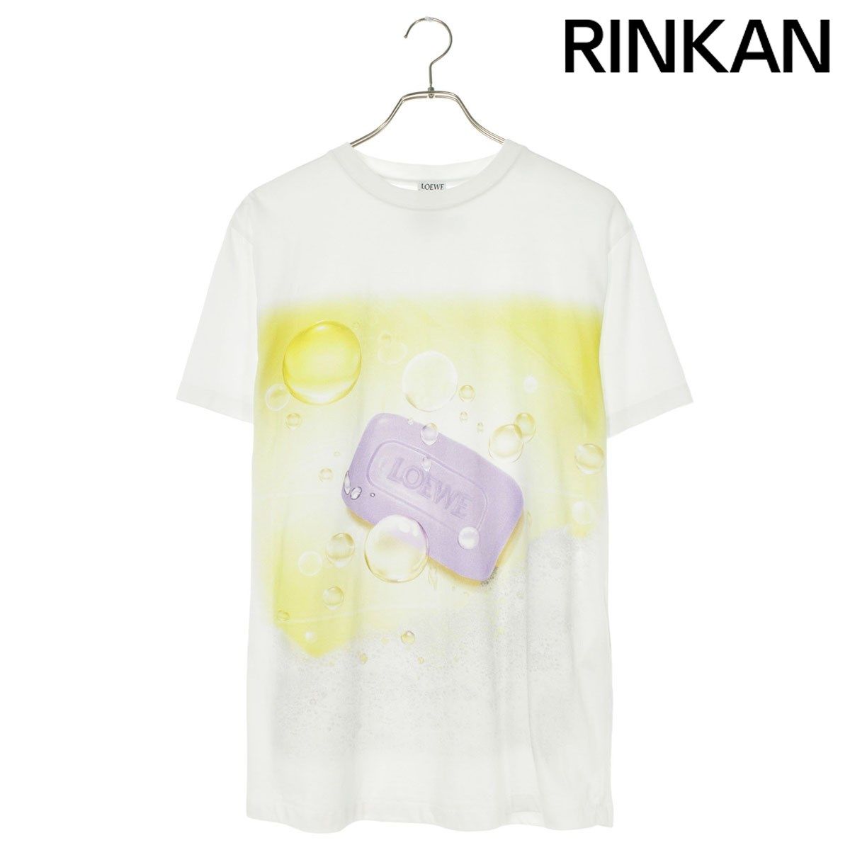 ロエベ S540Y22X19 プリントTシャツ メンズ XS