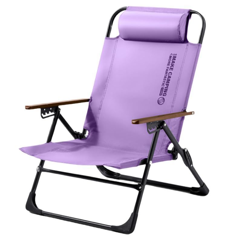 数量 BISINNA アウトドアチェア キャンプチェア 5段リクライニング式 折りたたみ式 ハイバックチェア 59cm幅 透気 耐磨 収納便利 携帯簡単