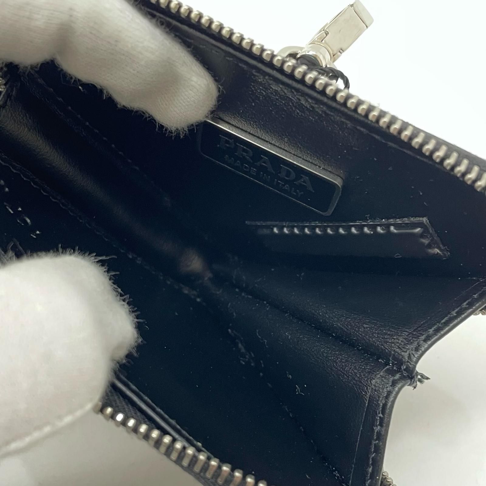 中古】PRADA | プラダ TRICK PELLE トライアングル コインケース
