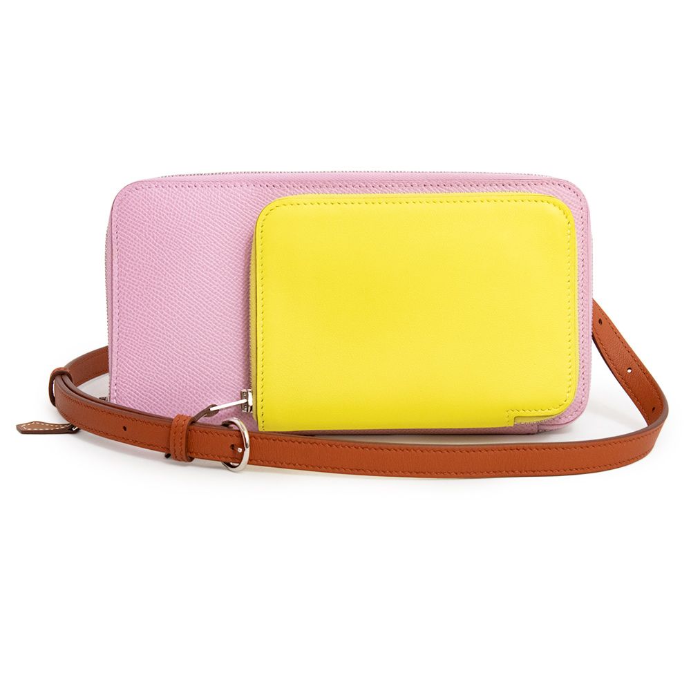 新品♪Vivienne Westwood 】長財布/ピンク×イエロー/箱袋付 - 長財布