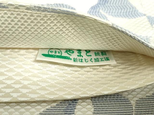 平和屋着物○本場筑前博多織 六通柄袋帯 花唐草文 やまと誂製 正絹