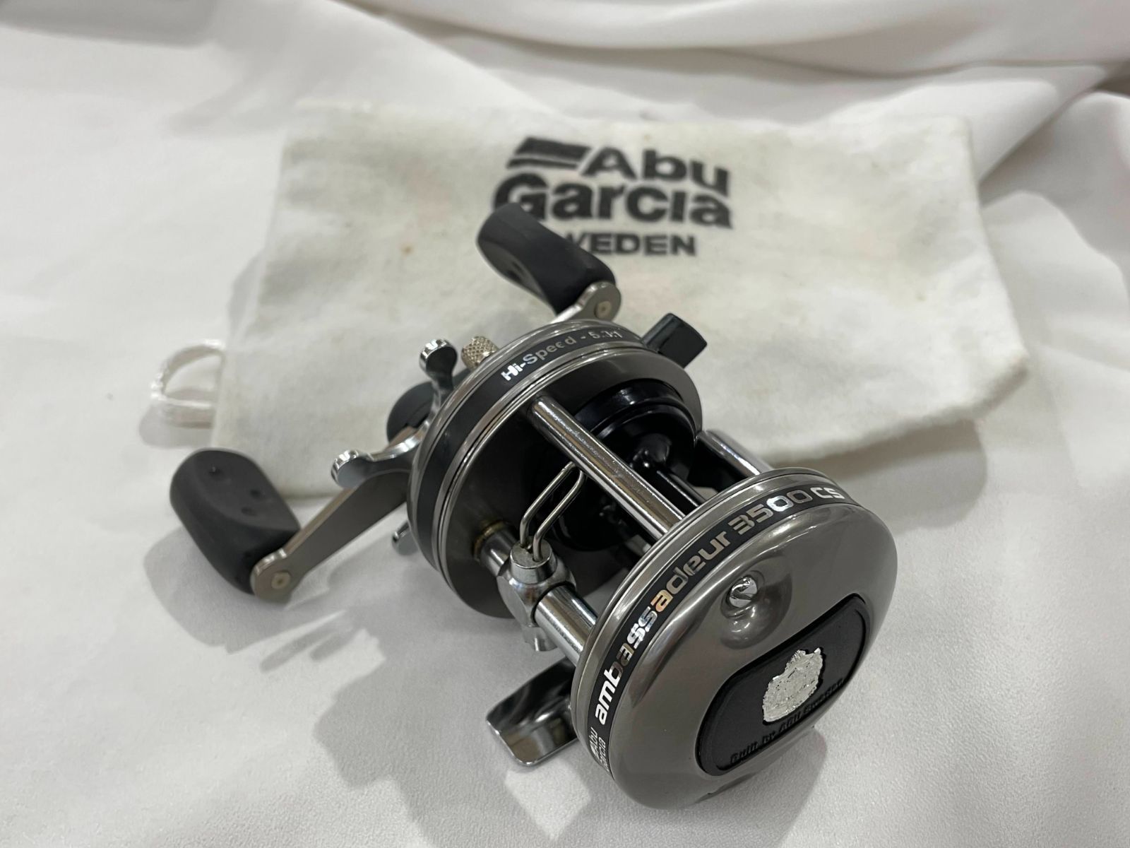 美品 アブガルシア アンバサダー3500CS ロケットIAR ABU