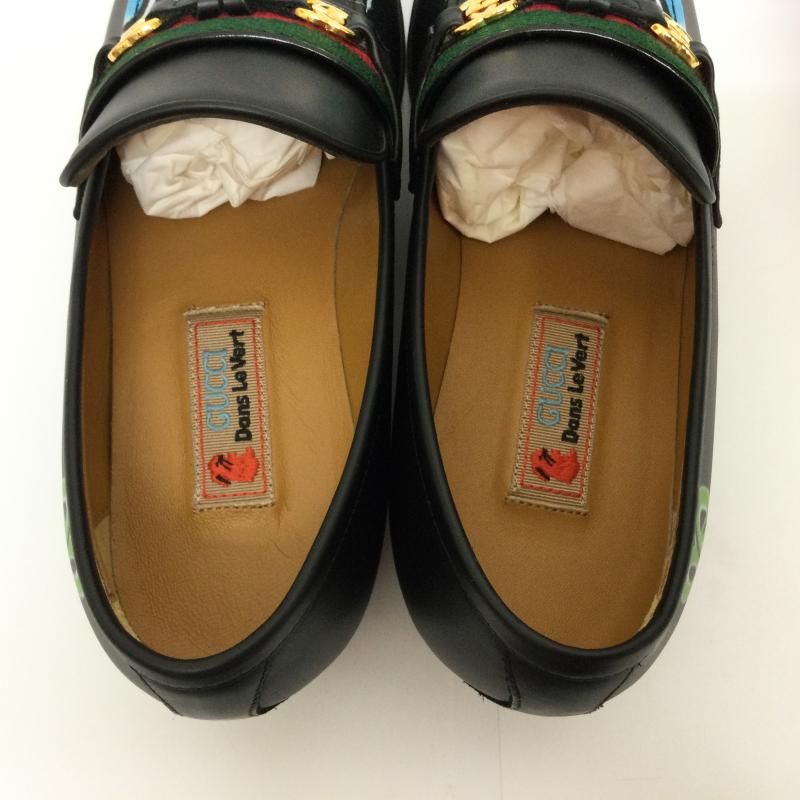 GUCCI グッチ ローファー 732262 Loafer Web Interlocking G