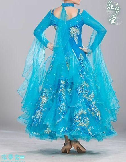 【正規品】 25年 ♥新色 社交ダンスドレス モダンダンス 華やか キラキラ オーダーメイド 撮影会 舞台 イベント 花夢堂-115 【送料無料】＋【高品質】!