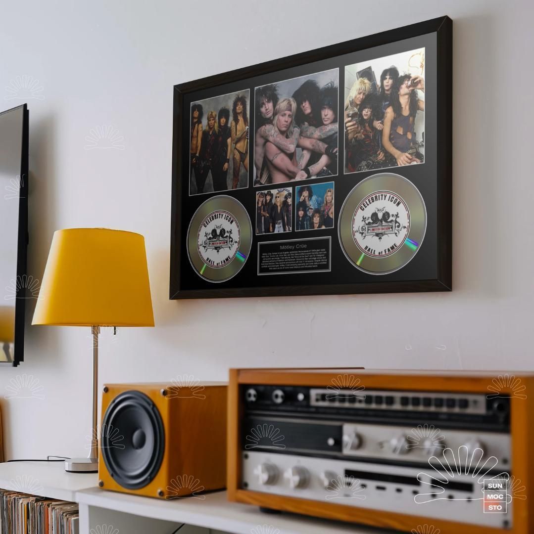 モトリー クルー セレブリティー アイコンフレーム ロックバンド 証明書付-1 NEXPOTALLINN_EU