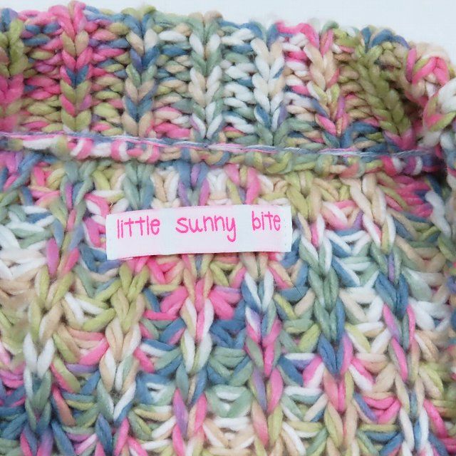 LittleSunnyBite リトルサニーバイト Big cardigan ミックス