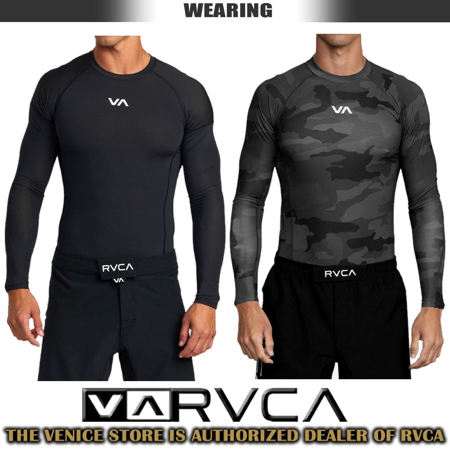 RVCA ルーカ ルカ スポーツ 長袖 ラッシュガード メンズ 水着 海