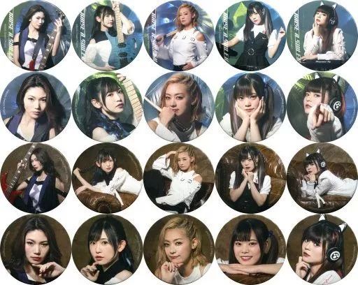 バッジ・ピンズ(女性)　全20種セット 「RAISE A SUILEN アーティストトレーディング缶バッジ」 RAISE A SUILEN アーティストトレーディング缶バッジ vol.5