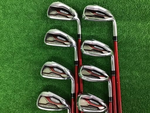 中古】 テーラーメイド BURNER 2.0 6S アイアンセット IR NS PRO 950GH