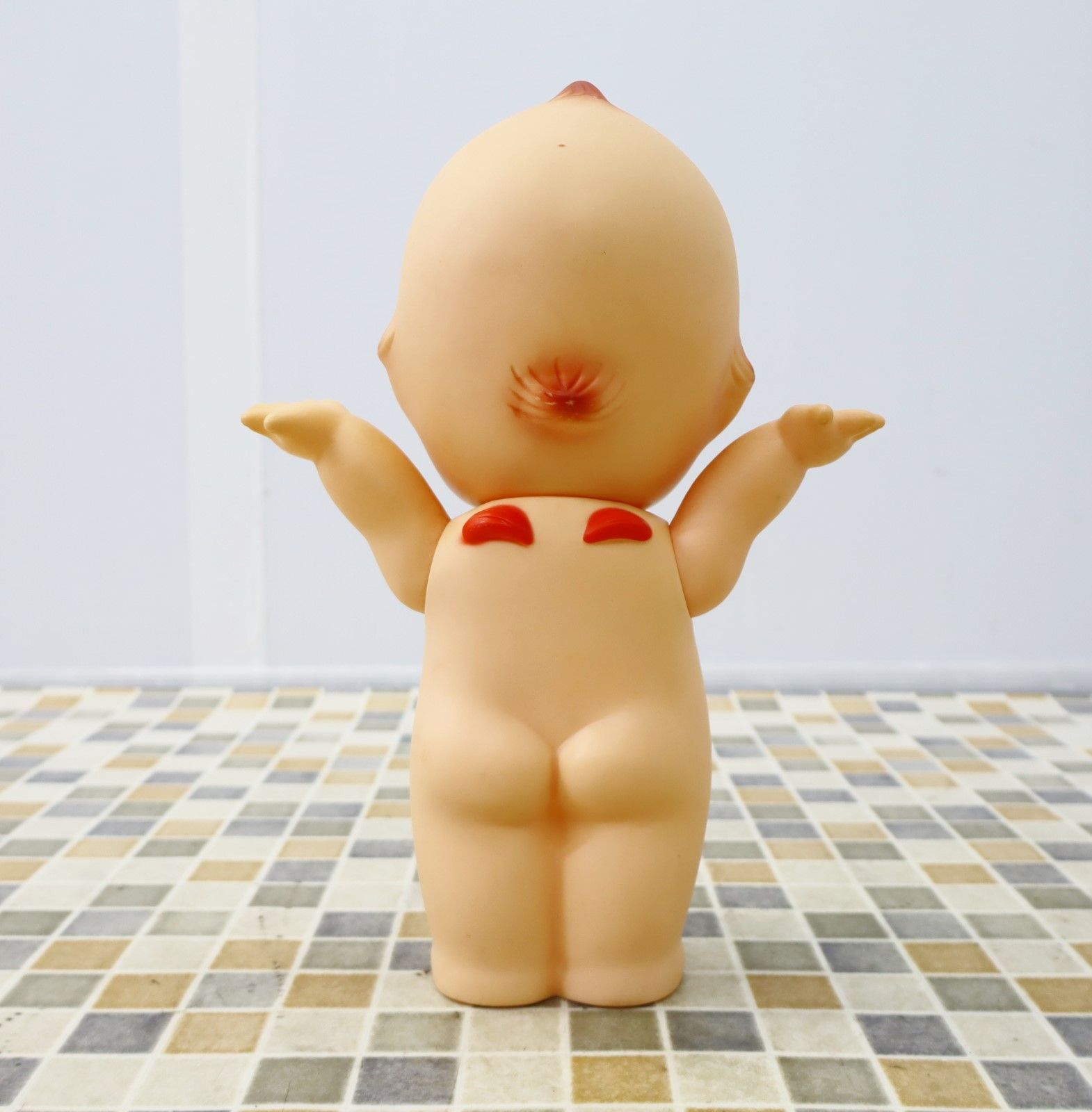 ◇ 全高約30cm 昭和レトロ｜キューピー ソフビ レトロ 人形