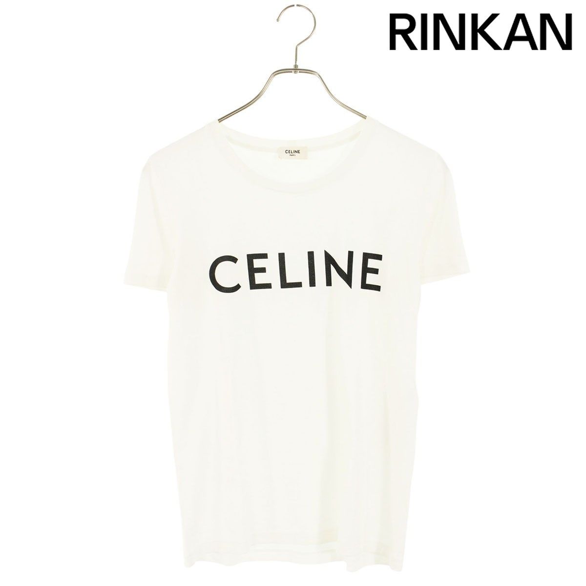 セリーヌ 2X314916G ロゴプリントTシャツ レディース XS - メルカリ 