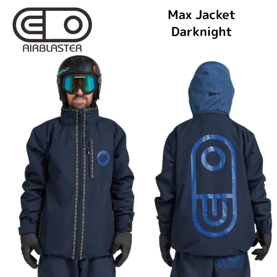 AIRBLASTER エアブラスター 25 26 Max Jacket Darknight マックスジャケット ダークナイト スノーボードジャケット マックスワービントン