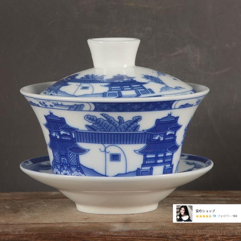 景徳鎮名碗　龍紋碗　￼高6径12cm 箱付茶道具　￼陶磁器　新品未使用長期保管品 景徳鎮名碗 龍紋碗 ￼高6径12cm 箱付茶道具 ￼陶磁器 新品未使用