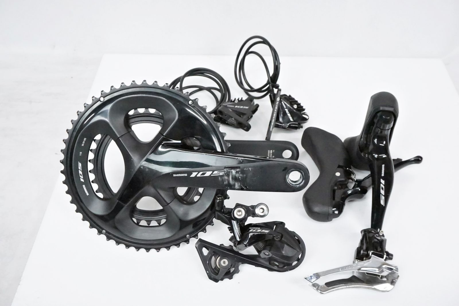 Shimano 105 R7000 グループセット ブラック Shimano 105 R7000 グループセット ブラック