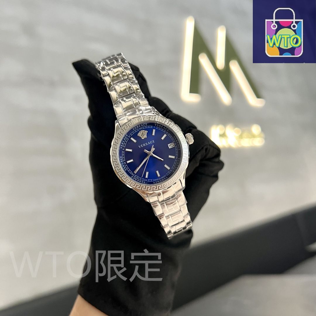 【日本未入荷】 VERSACE 腕時計 Hellenyium 35mm 5ATM VERSACE(ヴェルサーチ)Hellenyium レディースウォッチ - 35mm