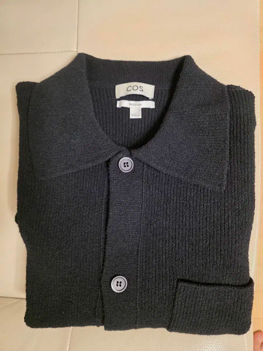 cos コス ブークレ ニット カーディガン ニットポロ 黒 cos コス
