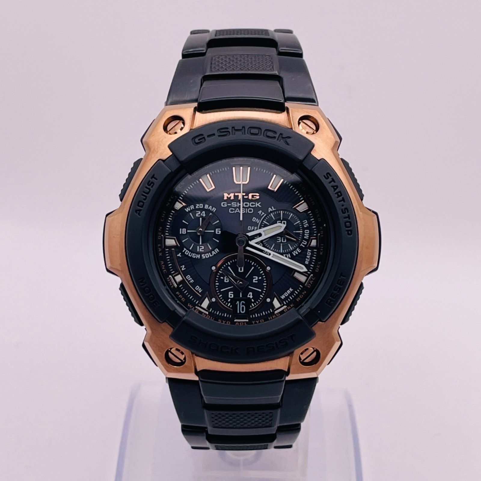 ★G-SHOCK★MTG-1000BR-1AJF【電波ソーラー】◆レア◆ T644）希少！ 極美品 正常稼動 CASIO カシオ 電波ソーラー G-SHOCK