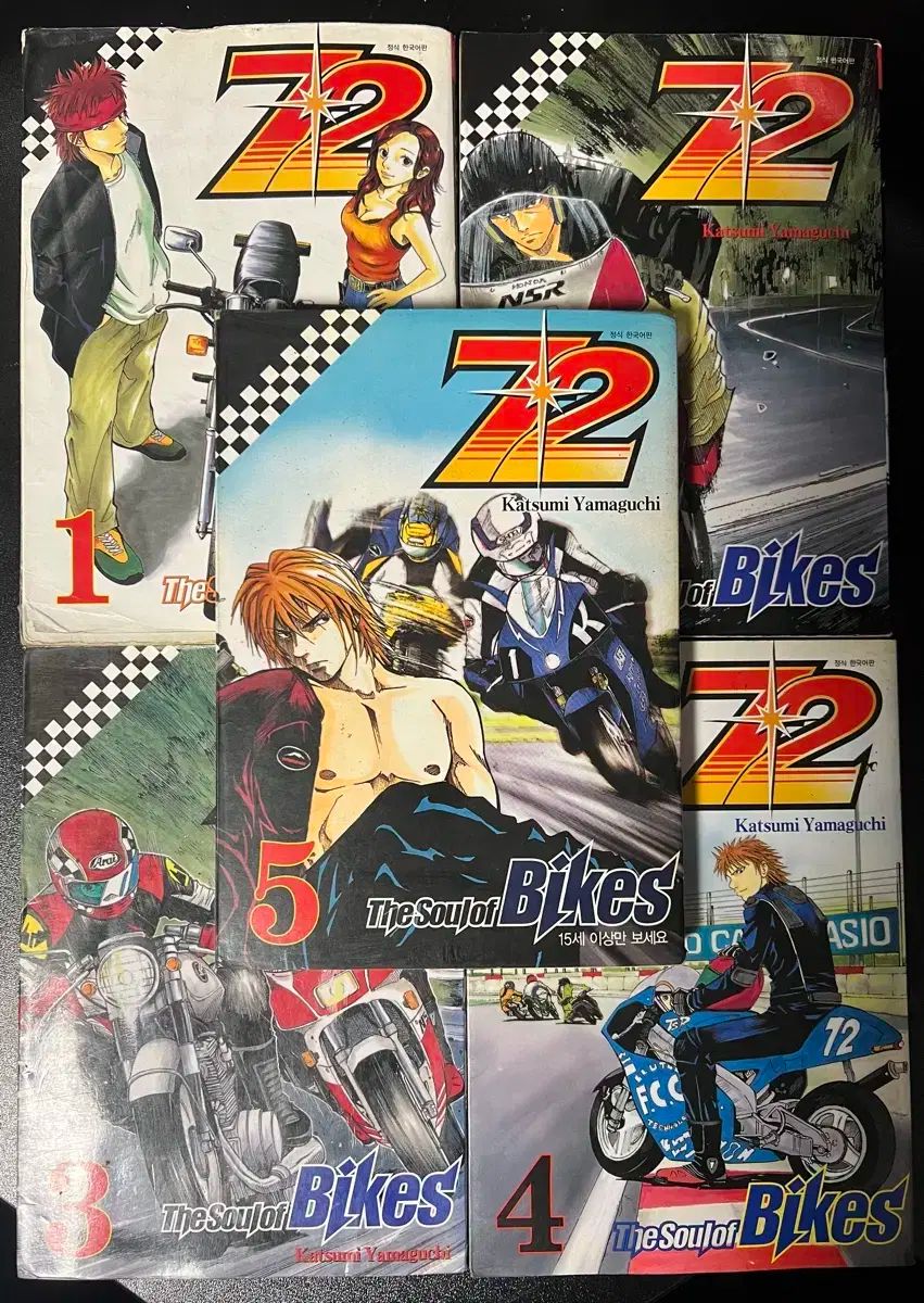 オートバイ 漫画 七十二 72 CB NSR はやぶさ アドレス エイプ 忍者 漫画 0 七十二 ナナニイ(1) ヤングジャンプC 株式会社モーターマガジン社