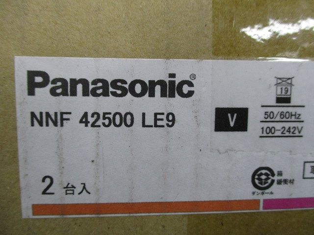 LEDスリムベース 管LEDランプ別売 非調光 電源ユニット内蔵 ２個入 NNF42500LE9 - メルカリ