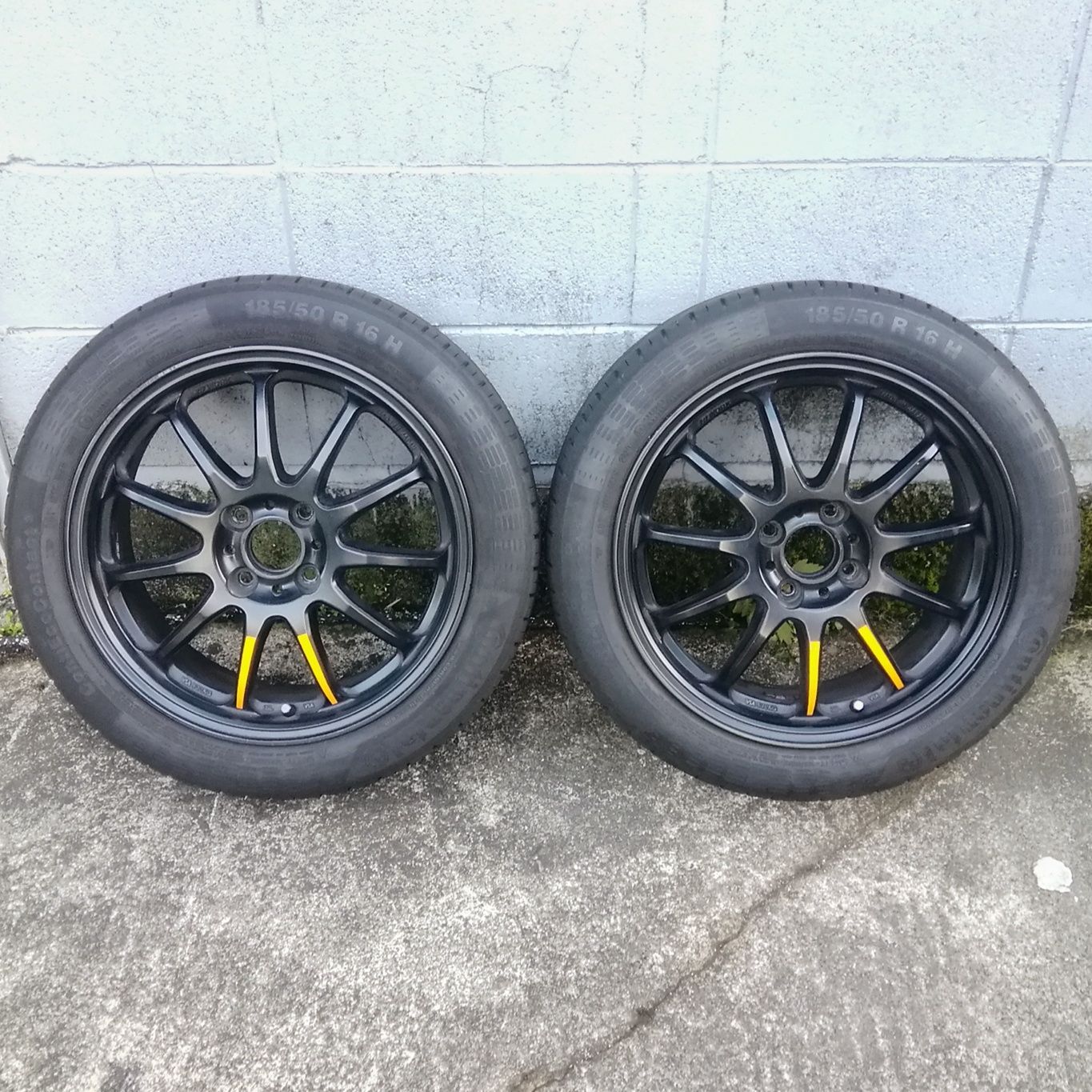 WORK emotion 11R 16インチ ホイールタイヤセット 2本セット