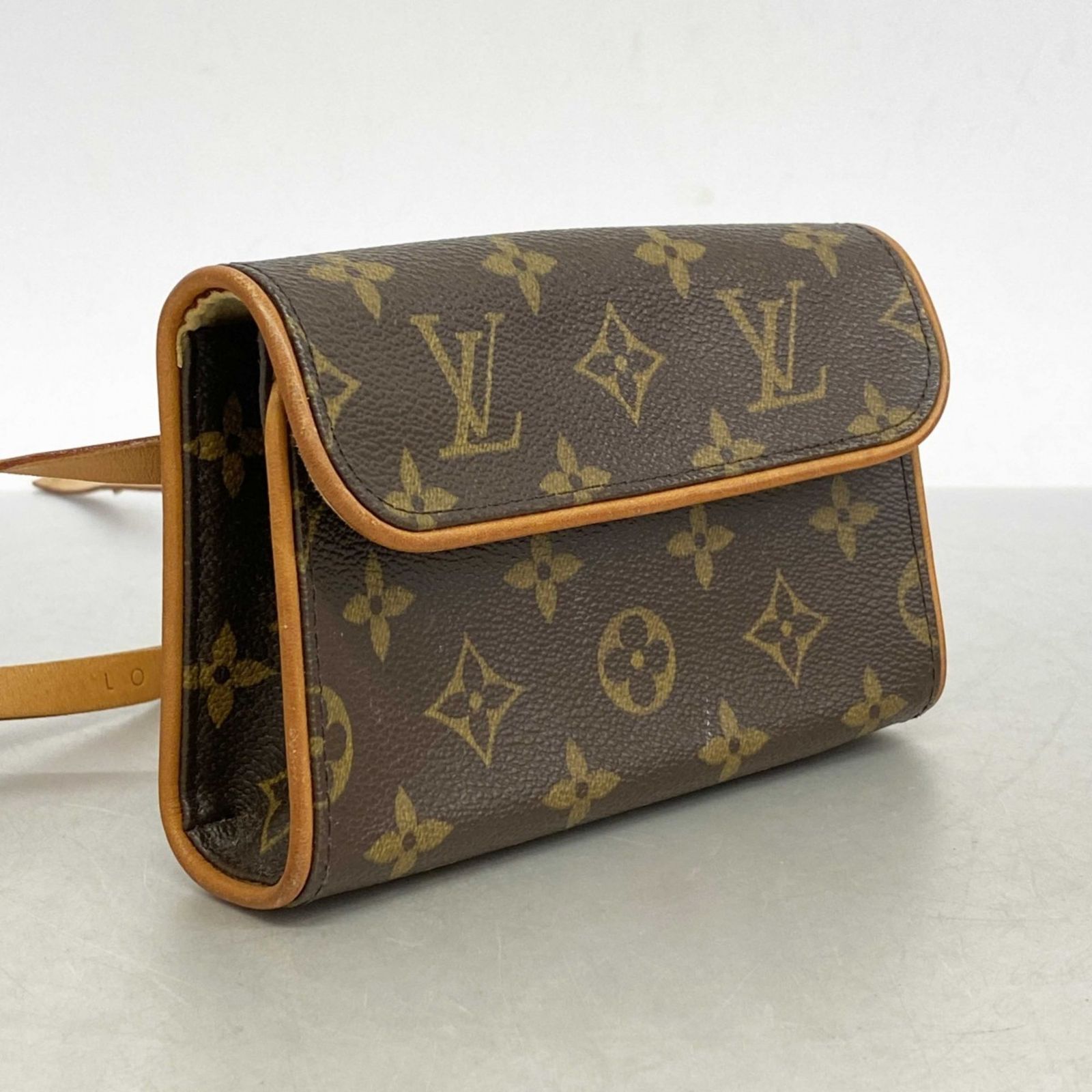 ルイ ヴィトン Louis Vuitton ルイ ヴィトン ウエストバッグ モノグラム ポシェットフロランティーヌ M51855 ブラウンレディース