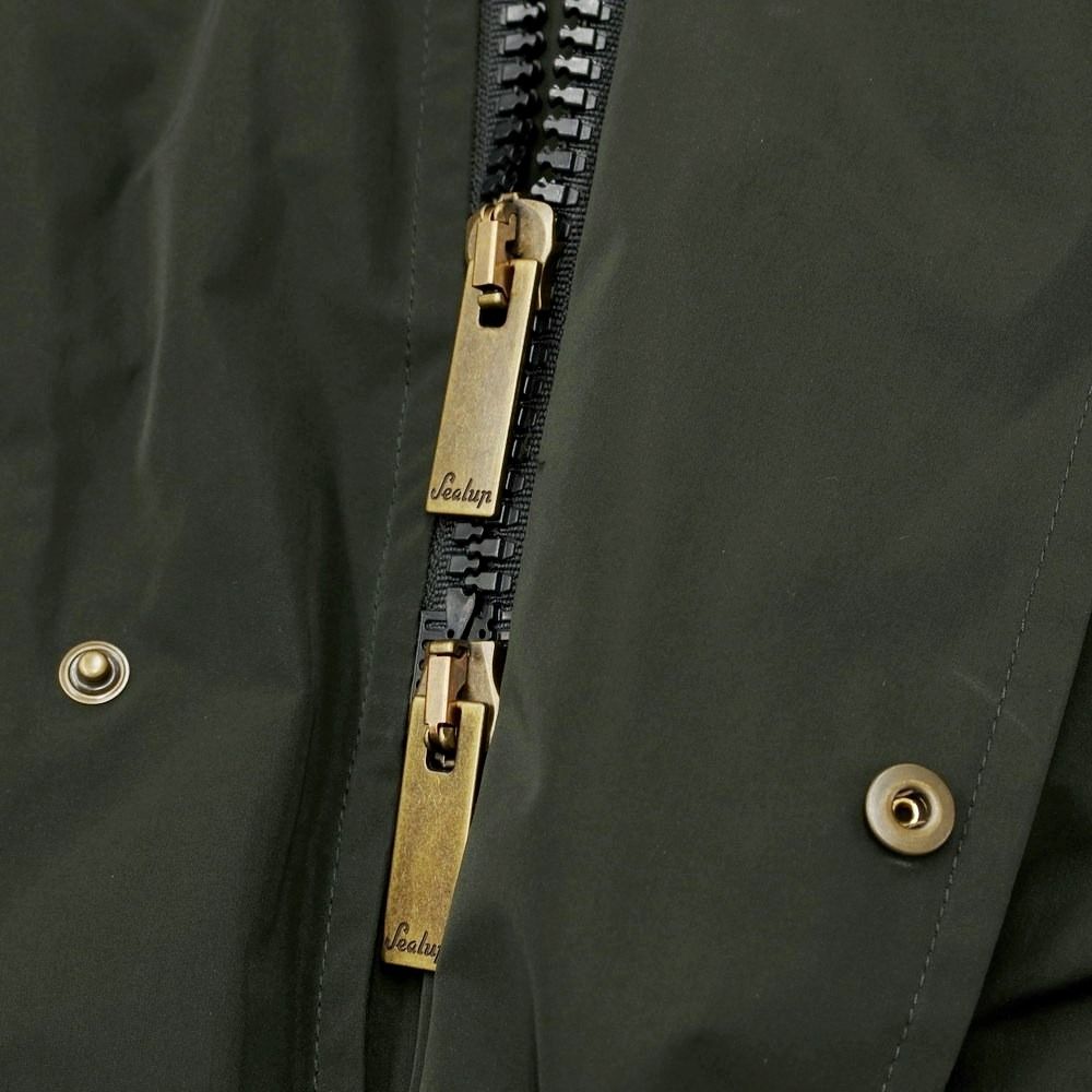 【新品アウトレット】シーラップ Sealup 2023年春夏 GRECALE PARKA ポリエステル モッズコート ダークオリーブ【サイズ50】【メンズ】-8