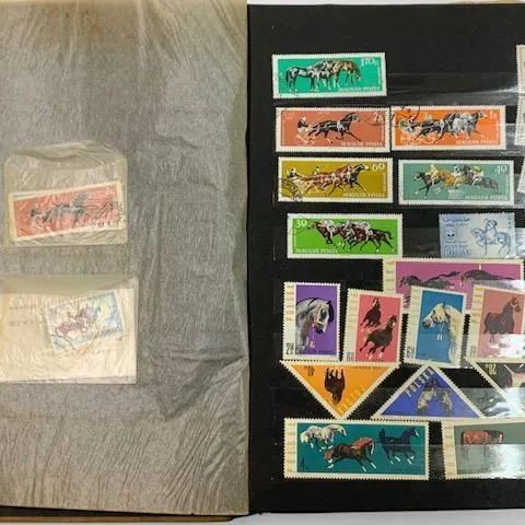 レア切手海外、外国 切手収集 使用済み含む 動物シリーズ、金箔切手等 