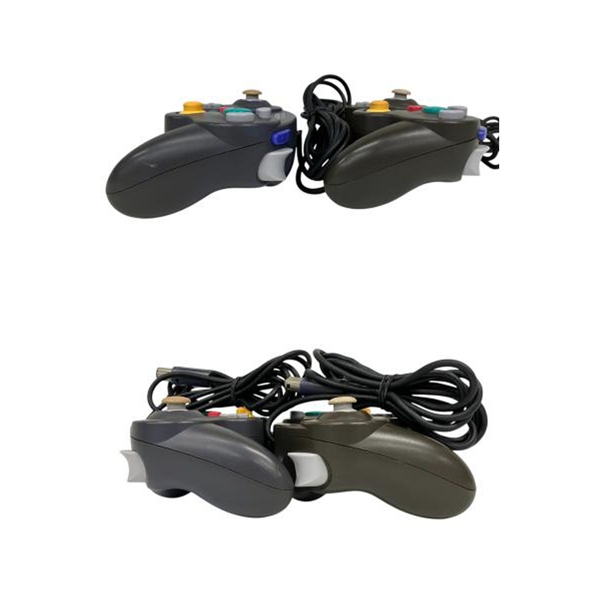 3045：任天堂　DOL-003　ゲームキューブ　コントローラー　3点　ジャンク 任天堂 Nintendo GC／Wii用 ニンテンドーゲームキューブ