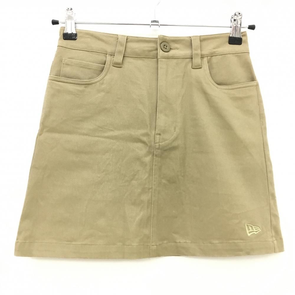 NEW ERA レディース ゴルフスカート S ベージュ 楽天市場】【セール品】 ニューエラ ぺチパンツ付きストレッチ