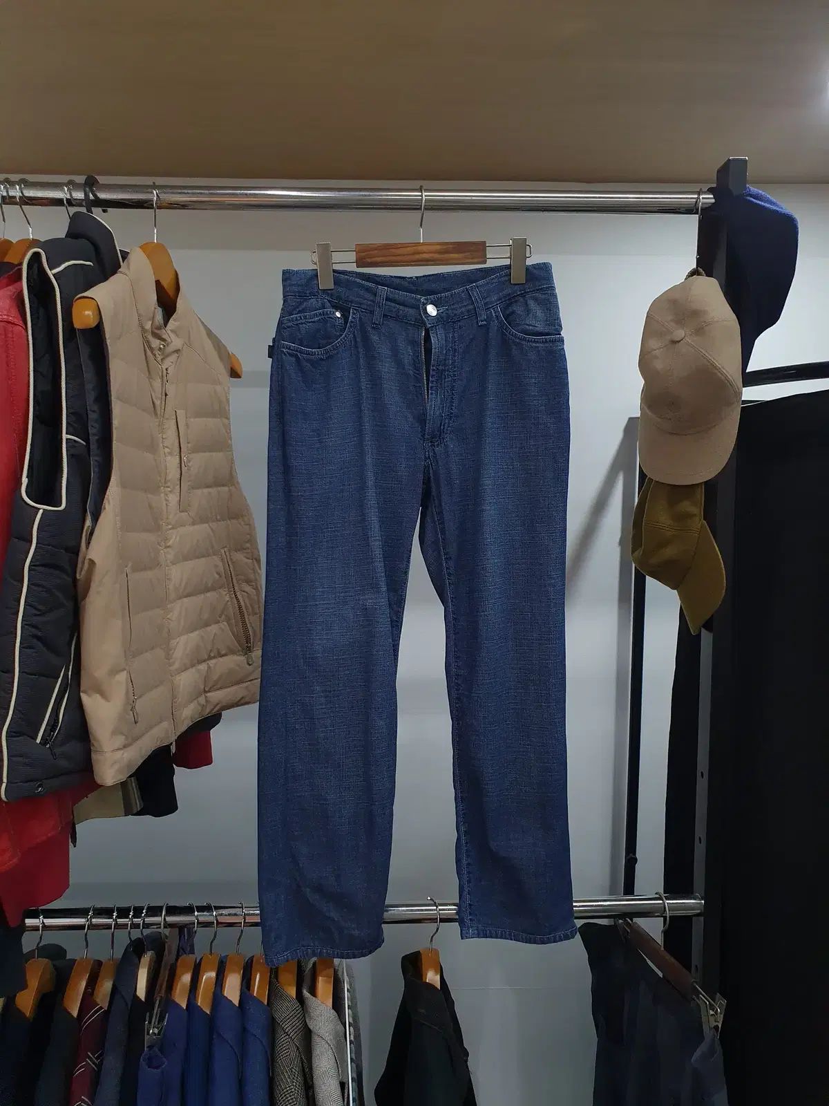 ZEGNA ゼニア スポーツ インディゴ デニム 実物画像あり 実際サイズ 31