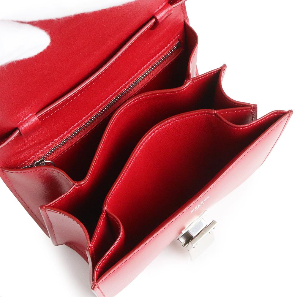 未使用美品セリーヌ CELINE ショルダーバッグ クラシックボックス ミディアム 定価50万