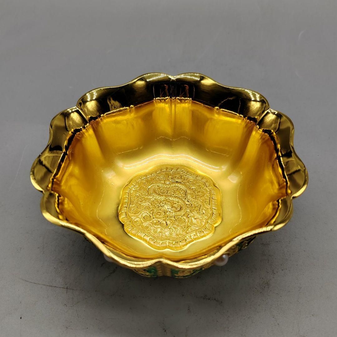銅 細工 花開富貴碗 玄関 書架 装飾品 工芸品 置物 銅 細工 花開富貴碗 玄関 書架 装飾品 工芸品 置物 - メルカリ