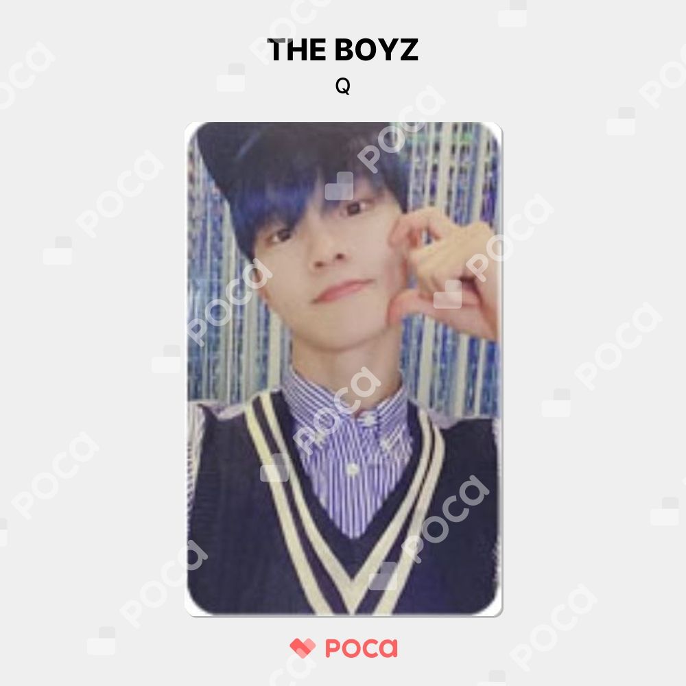 THE BOYZ キュー Q トレカ maverick 他 THE BOYZ キュー トレカ BE AWARE 公式 トレカ - メルカリ